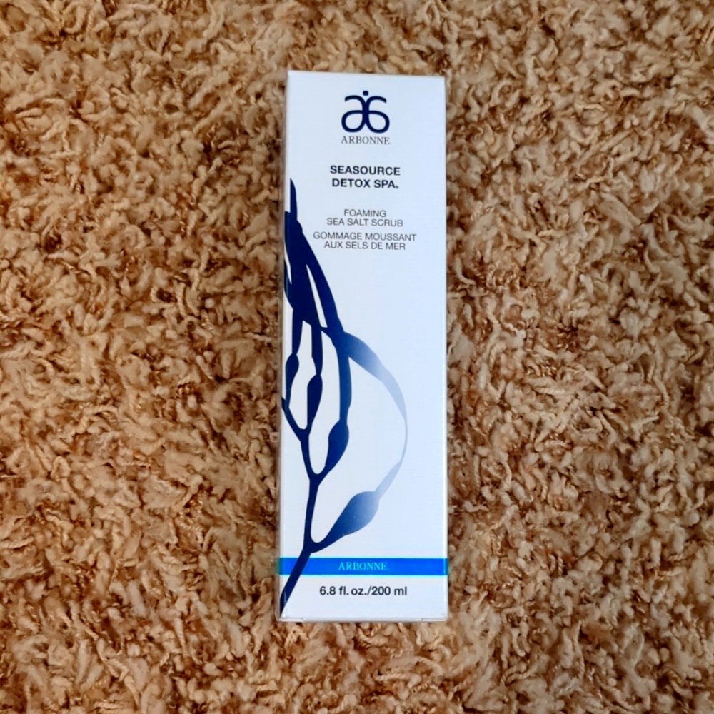 Arbonne foaming sea salt scrub